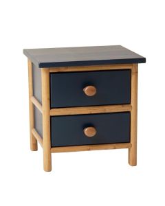 River Dale Nightstand - Navy (synthetic illustration; no displayed measurements)