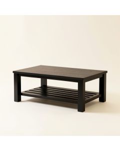 Lake Canyon Coffee Table - Black (synthetic illustration; no displayed measurements)