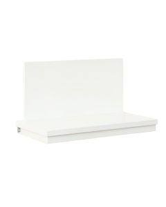 Dune Brook Wall-Mounted Shelf - White (synthetic illustration; no displayed measurements)