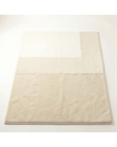 River Branch Rectangular Area Rug - Cream (synthetic illustration; no displayed measurements)