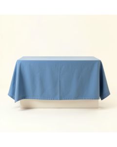 Ridge Brook Flat Bed Sheet - Blue (synthetic illustration; no displayed measurements)
