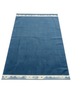 Glen Branch Rectangular Area Rug - Blue (synthetic illustration; no displayed measurements)