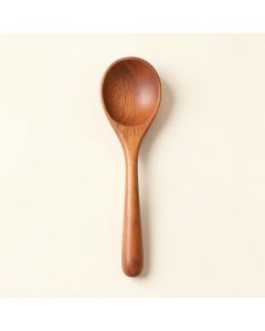Wren Arc Cooking Spoon - Terracotta (synthetic illustration; no displayed measurements)