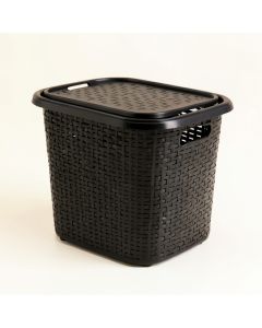 Briar Canyon Laundry Hamper - Black (synthetic illustration; no displayed measurements)