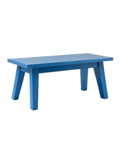Field Falls Indoor Bench - Blue (synthetic illustration; no displayed measurements)