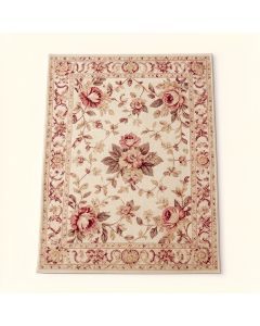 Barwin Floral Plum/Ivory Area Rug (synthetic illustration; no displayed measurements)