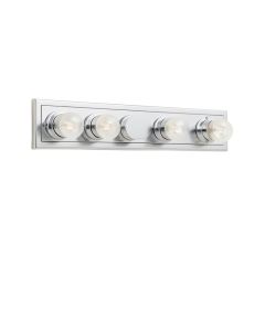 Burtt 4 - Light Dimmable Chrome Vanity Light (synthetic illustration; no displayed measurements)