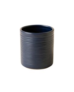 Flint Brook Empty Candle Holder - Navy (synthetic illustration; no displayed measurements)