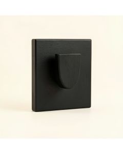 Dune Bridge Wall-Mounted Robe Hook - Black (synthetic illustration; no displayed measurements)