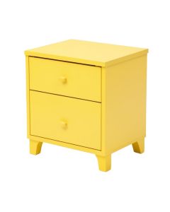 Catton 1 - Drawer Nightstand In Yellow (synthetic illustration; no displayed measurements)