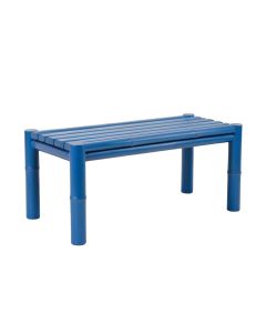 Rowan Edge Indoor Bench - Blue (synthetic illustration; no displayed measurements)