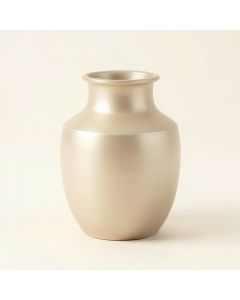 Juniper Arc Empty Decorative Vase - Beige (synthetic illustration; no displayed measurements)