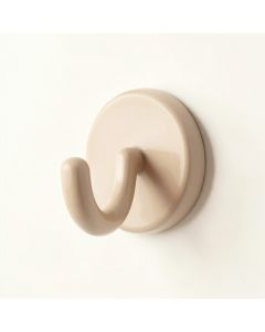 Rowan Brook Wall-Mounted Robe Hook - Beige (synthetic illustration; no displayed measurements)