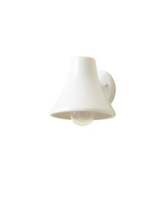 Vale Branch Wall Sconce Mounted On A Plain Wall - White (synthetic illustration; no displayed measurements)