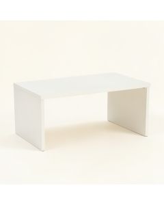 Pine Branch Desktop Monitor Riser - White (synthetic illustration; no displayed measurements)