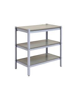 Hudgins 29.5 '' H X 47.2 '' W X 11.6 '' D 3-Tier Shelving Unit