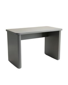 Summit Edge Writing Desk - Gray (synthetic illustration; no displayed measurements)