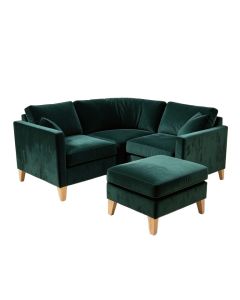 Jason 118.89 '' Wide Velvet Sofa & Chaise