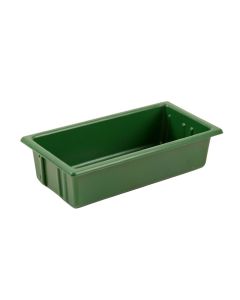 Ridge Crossing Empty Railing Planter With Integral Brackets - Green (synthetic illustration; no displayed measurements)