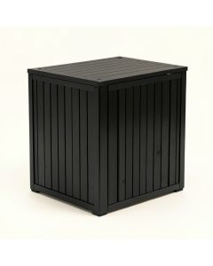 Chic Outdoor Patio Storage Cabinet 123 Gallon Resin Deck Box (synthetic illustration; no displayed measurements)