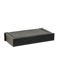 Slate Branch Wall-Mounted Cat Perch - Black (synthetic illustration; no displayed measurements)