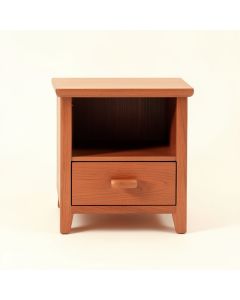 Slate Bridge Nightstand - Terracotta (synthetic illustration; no displayed measurements)