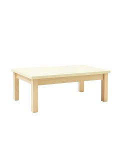 Wren Arc Coffee Table - Cream (synthetic illustration; no displayed measurements)
