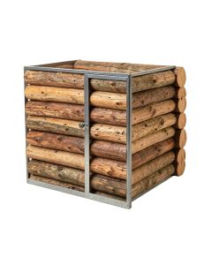 Veals 17 Stories 4 Ft. X 2 Ft. Metal Log Store