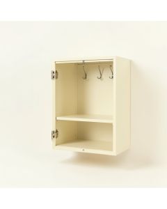 Field Bluff Empty Mug-Storage Cabinet Insert - Ivory (synthetic illustration; no displayed measurements)