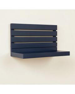 Aspen Bridge Wall-Mounted Entryway Organizer Shelf - Navy (synthetic illustration; no displayed measurements)