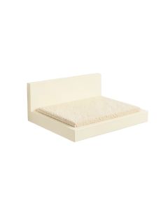 Ash Crest Wall-Mounted Cat Perch - Cream