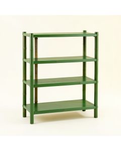Cove Branch Empty Seed-Starting Shelving Unit Without Lights - Green (synthetic illustration; no displayed measurements)