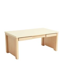 Lake Bridge Empty Workshop Workbench - Cream (synthetic illustration; no displayed measurements)