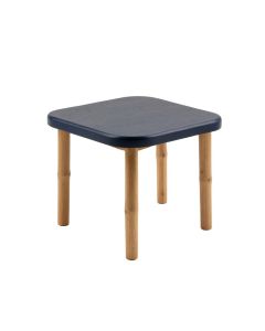Vale Bend Compact Balcony Table - Navy