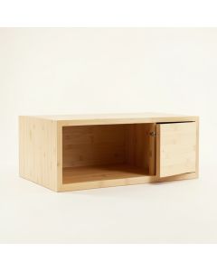 Laurel Crest Shoe Storage Bench - Beige (synthetic illustration; no displayed measurements)