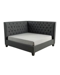 Gomes Tufted Upholstered Low Profile Standard Bed (synthetic illustration; no displayed measurements)