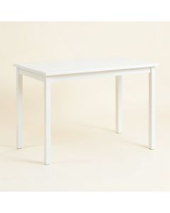 River Bend Patio Table - White (synthetic illustration; no displayed measurements)