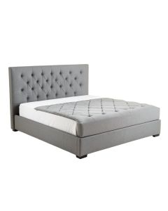 Omari Tufted Upholstered Low Profile Standard Bed (synthetic illustration; no displayed measurements)