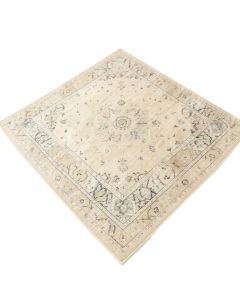 Oriental Ivory , Beige , And Grey Area Rug