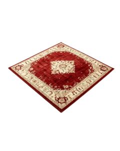 Moore Power Loom Red/Beige Rug