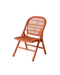 Dune Bluff Folding Outdoor Chair - Terracotta