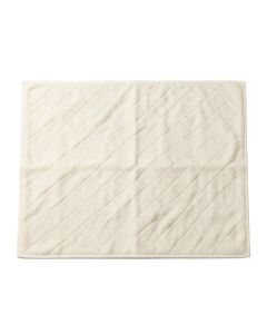 Clay Dell Bath Mat - Cream (synthetic illustration; no displayed measurements)