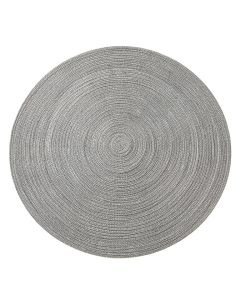 Linden Arc Round Area Rug - Gray