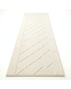 Rowan Arc Narrow Runner Rug - Ivory (synthetic illustration; no displayed measurements)