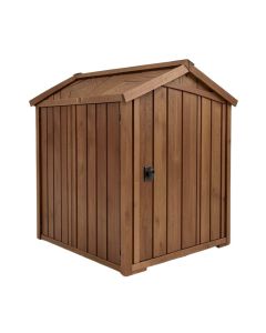 8 Ft. W X 4 Ft. D Solid Wood Lean-To Storage Shed