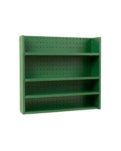 Linden Branch Empty Wall-Mounted Tool Organizer Panel - Green (synthetic illustration; no displayed measurements)