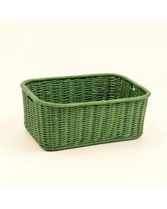 Harbor Bridge Empty Storage Basket - Green (synthetic illustration; no displayed measurements)