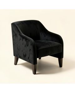 Astor Velvet Upholstered Side Chair (synthetic illustration; no displayed measurements)