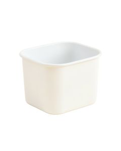 Holly Canyon Empty Raised Planter - White (synthetic illustration; no displayed measurements)