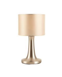 Daphyne 21 '' Nickel Table Lamp With Usb (synthetic illustration; no displayed measurements)